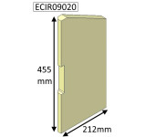 ECIR09020 Parkray Left Side Brick  |  Aspect 9